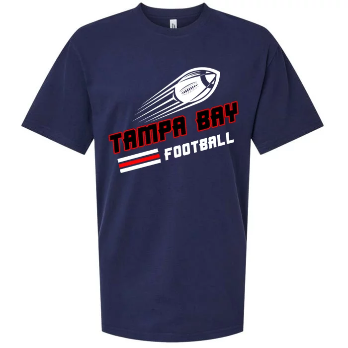 Tampa Bay Football Fan Sueded Cloud Jersey T-Shirt