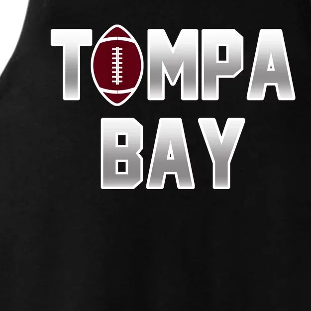 Tampa Bay Football For The Win Ladies Tri-Blend Wicking Tank