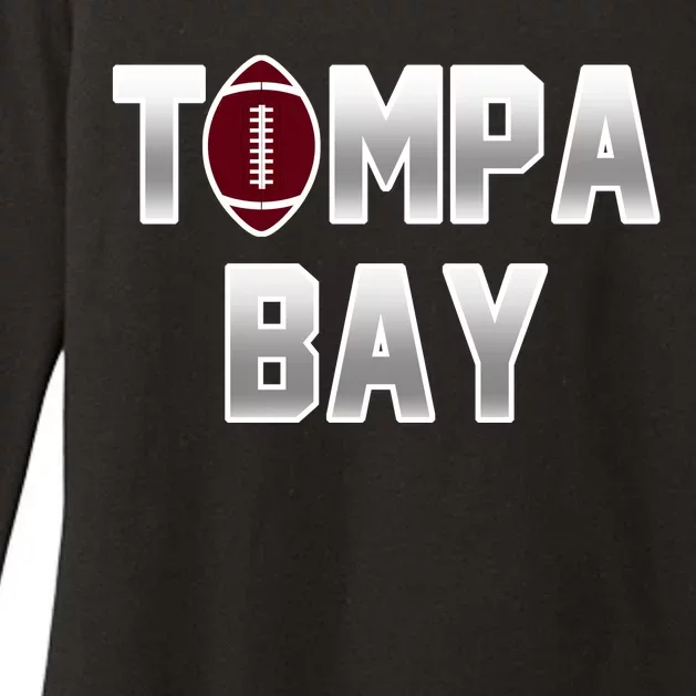 Tampa Bay Football For The Win Womens CVC Long Sleeve Shirt