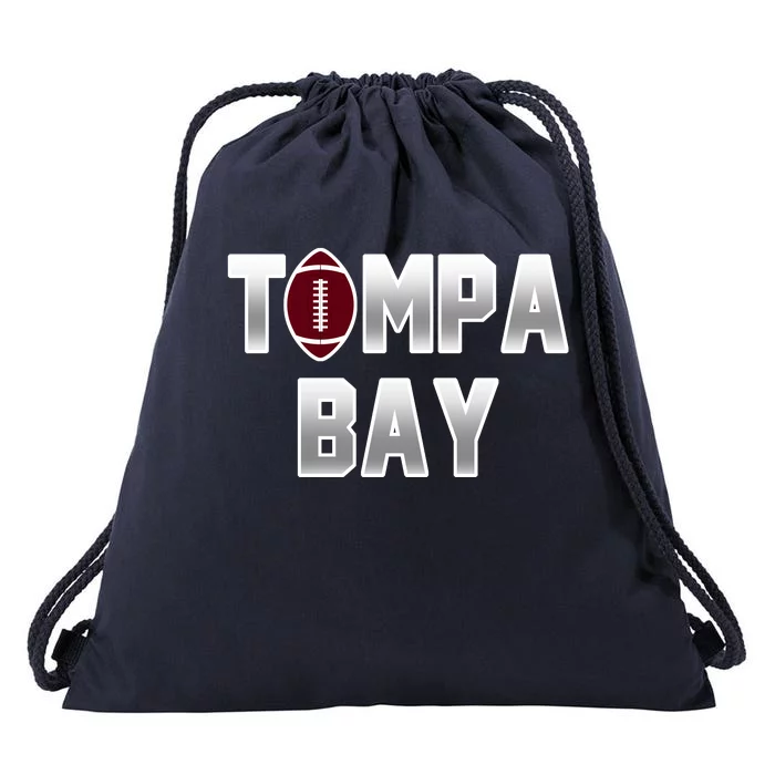 Tampa Bay Football For The Win Drawstring Bag