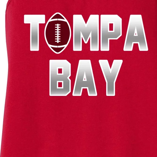 Tampa Bay Football For The Win Women's Racerback Tank