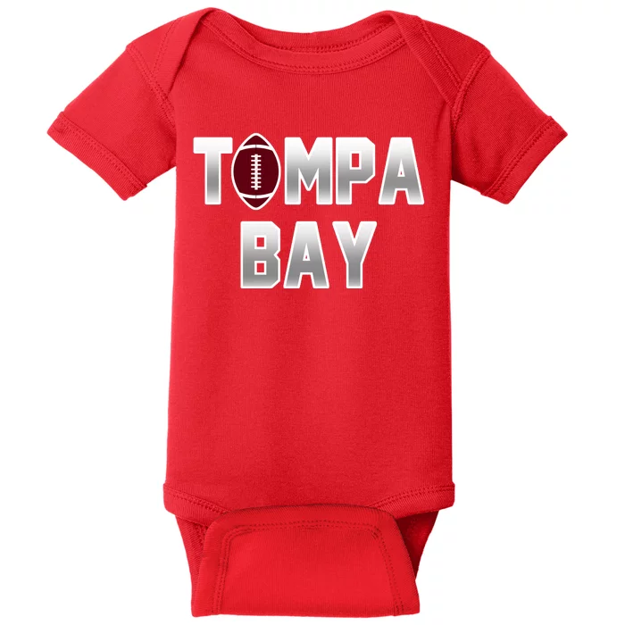 Tampa Bay Football For The Win Baby Bodysuit