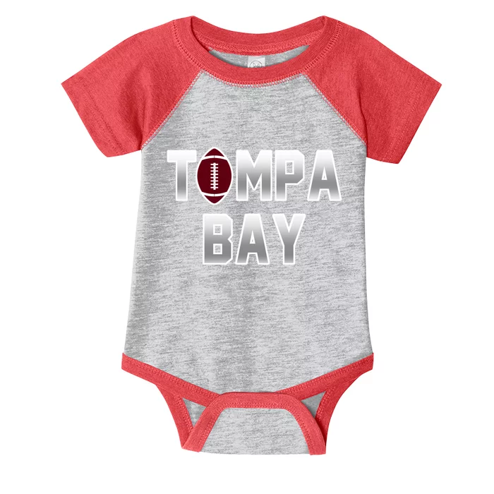 Tampa Bay Football For The Win Infant Baby Jersey Bodysuit