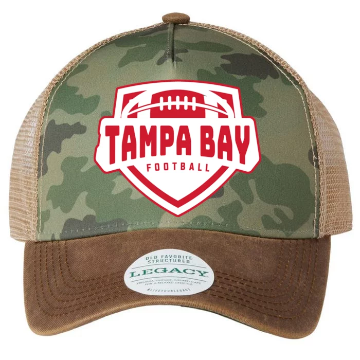 Tampa Bay Football Shield Legacy Tie Dye Trucker Hat