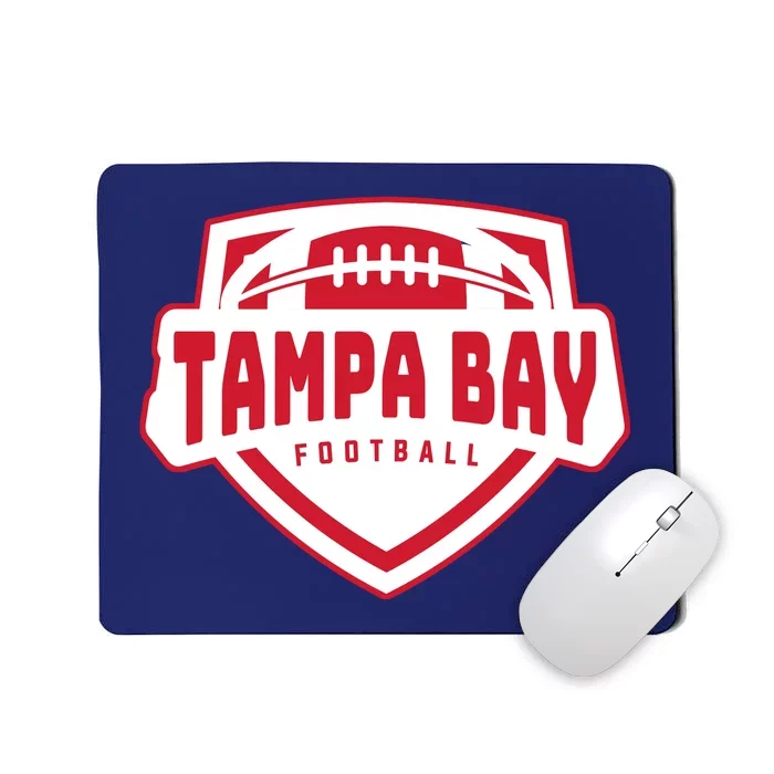 Tampa Bay Football Shield Mousepad