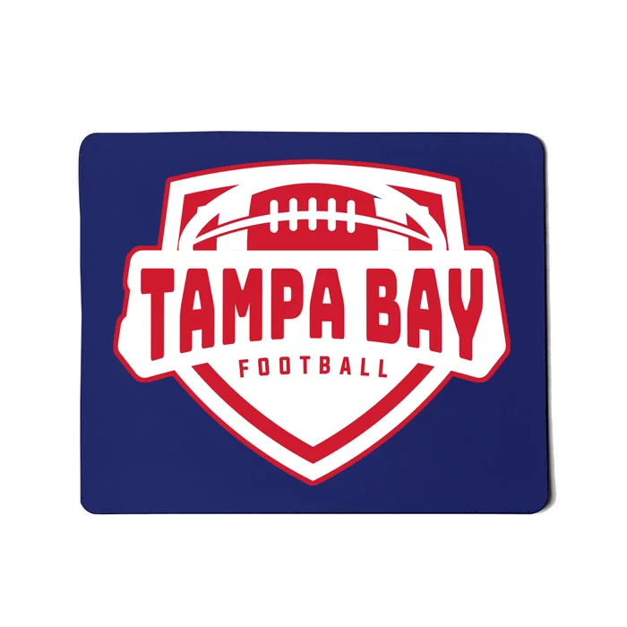 Tampa Bay Football Shield Mousepad