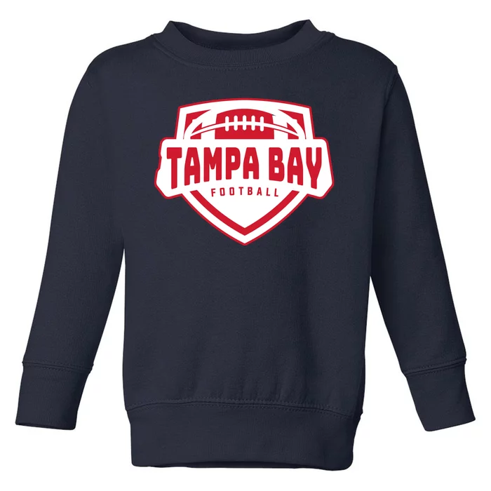 Tampa Bay Football Shield Toddler Sweatshirt