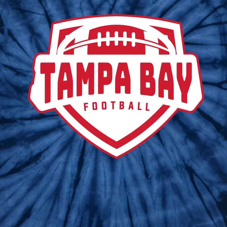 Tampa Bay Football Shield Tie-Dye T-Shirt