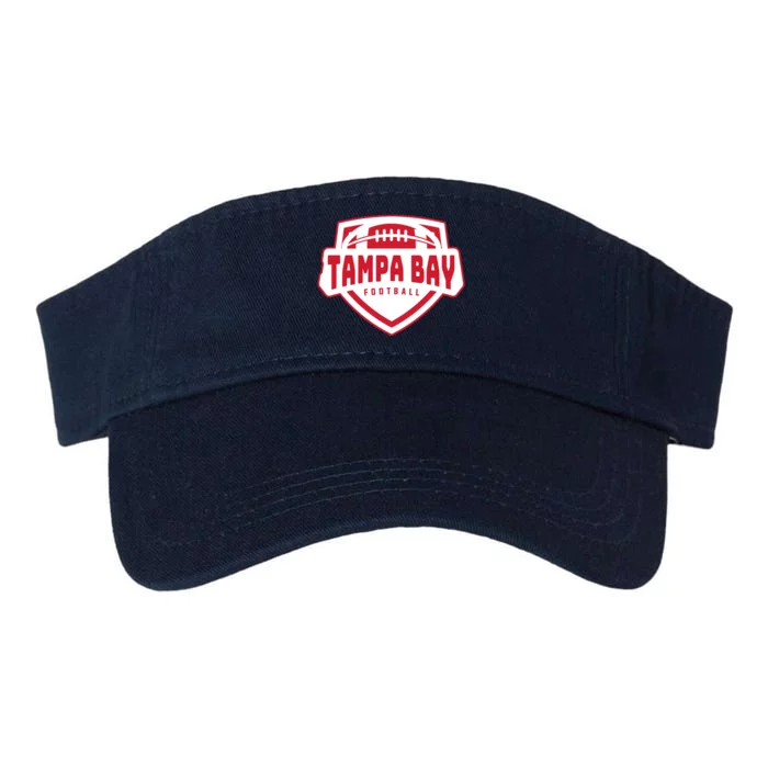 Tampa Bay Football Shield Valucap Bio-Washed Visor