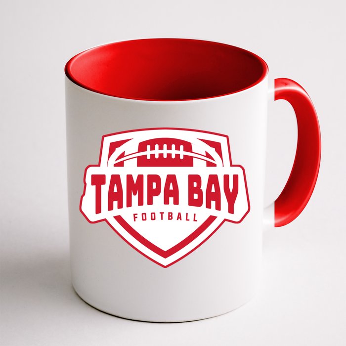 Tampa Bay Football Shield Front & Back Coffee Mug