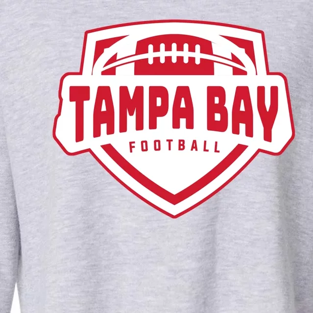 Tampa Bay Football Shield Cropped Pullover Crew