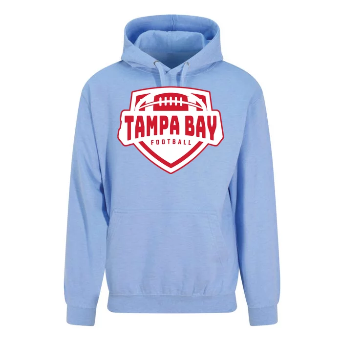 Tampa Bay Football Shield Unisex Surf Hoodie