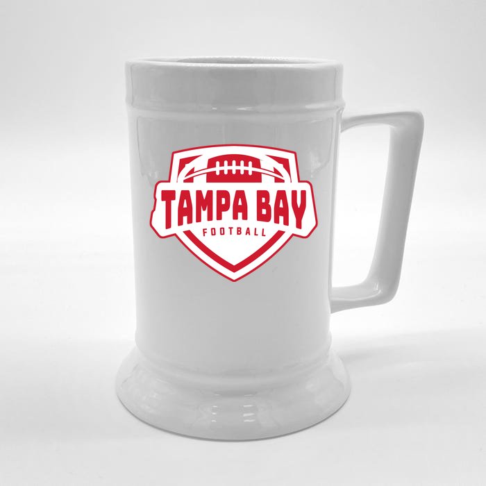 Tampa Bay Football Shield Front & Back Beer Stein