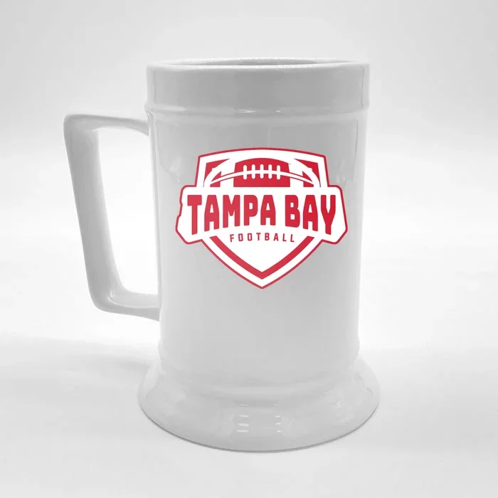 Tampa Bay Football Shield Front & Back Beer Stein