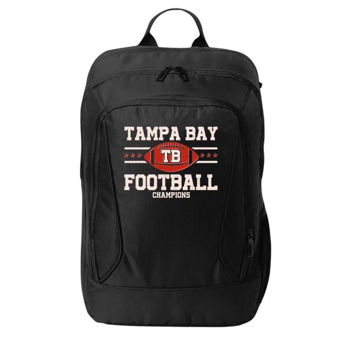 Tampa Bay TB Football Champions City Backpack