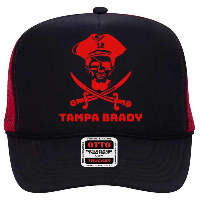 Tampa Brady High Crown Mesh Trucker Hat