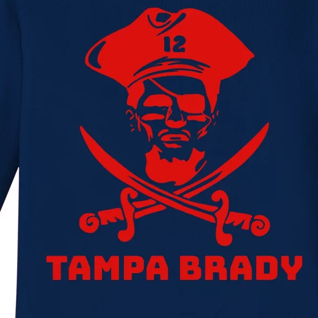 Tampa Brady Baby Long Sleeve Bodysuit