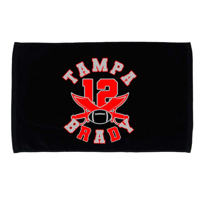 Tampa Brady Number 12 Microfiber Hand Towel