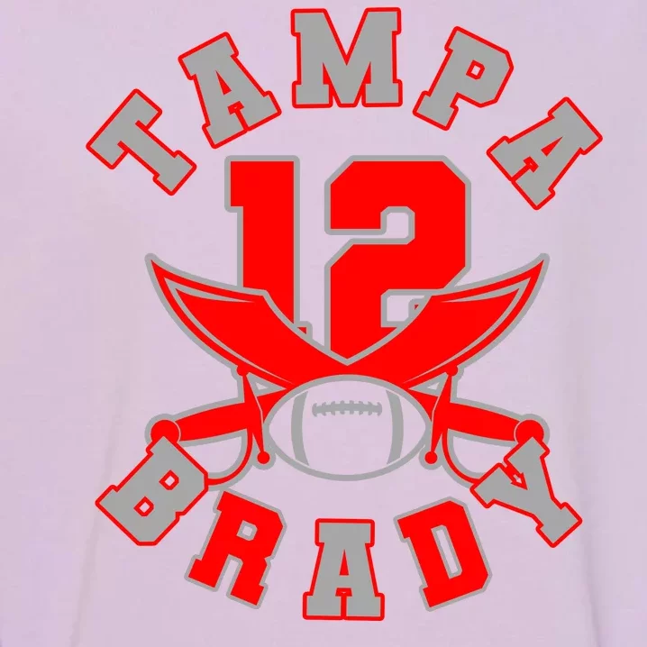 Tampa Brady Number 12 Garment-Dyed Sweatshirt