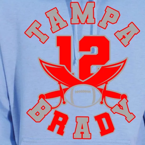 Tampa Brady Number 12 Unisex Surf Hoodie