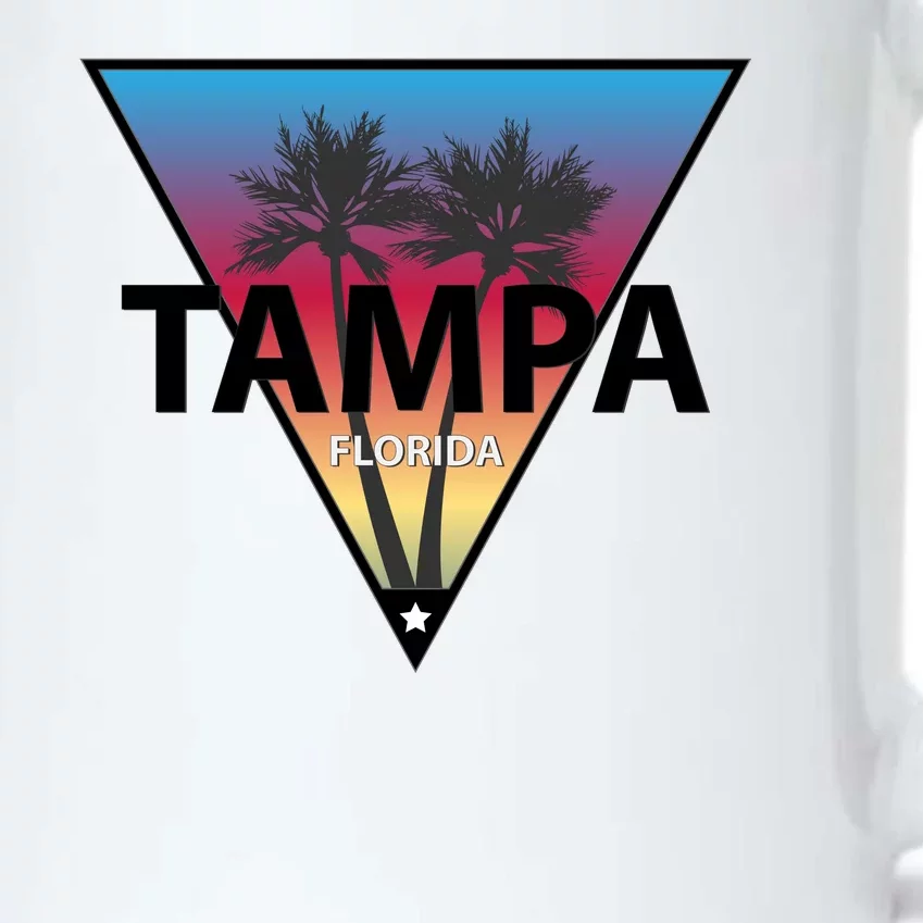 Tampa Florida Black Color Changing Mug