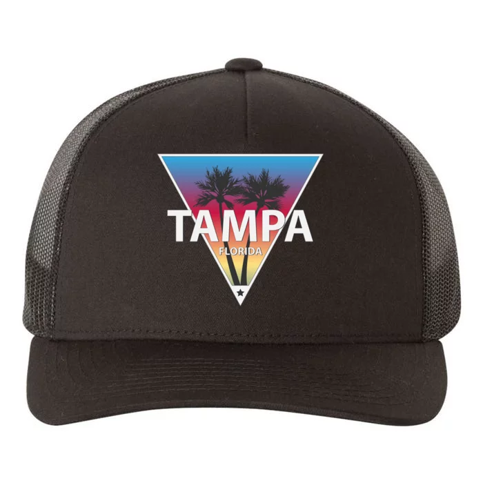 Tampa Florida Yupoong Adult 5-Panel Trucker Hat