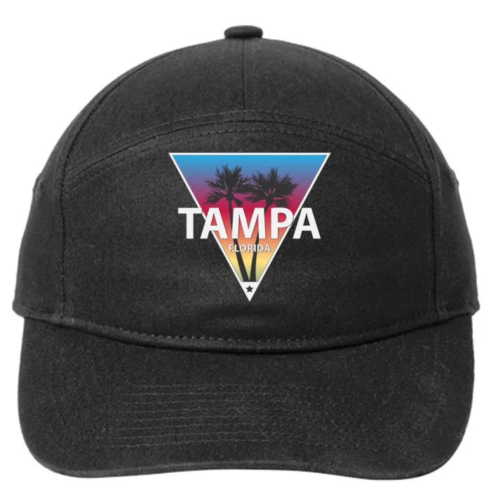 Tampa Florida 7-Panel Snapback Hat