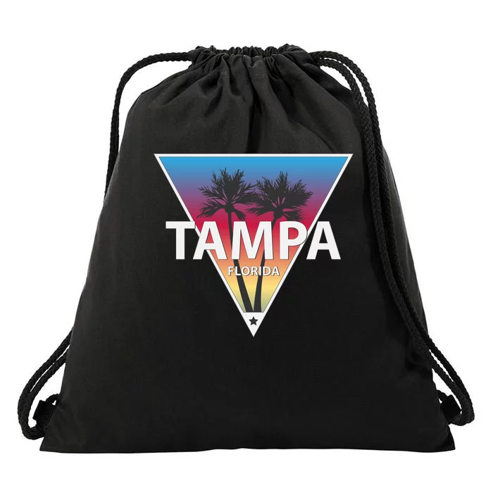 Tampa Florida Drawstring Bag