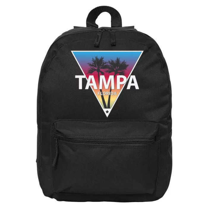 Tampa Florida 16 in Basic Backpack