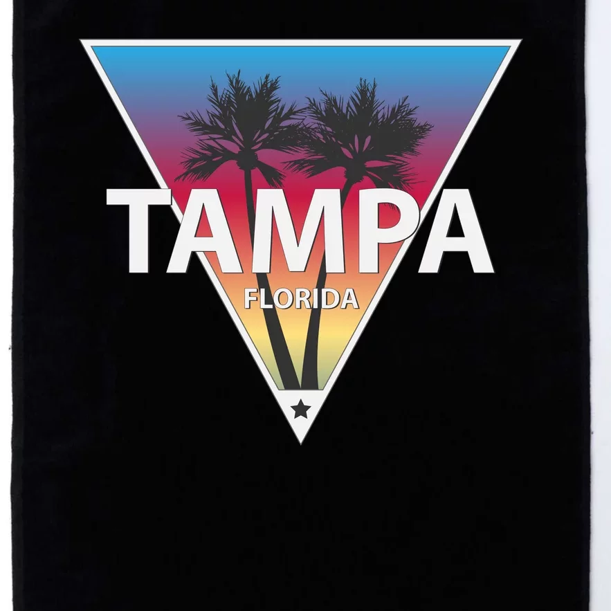 Tampa Florida Platinum Collection Golf Towel