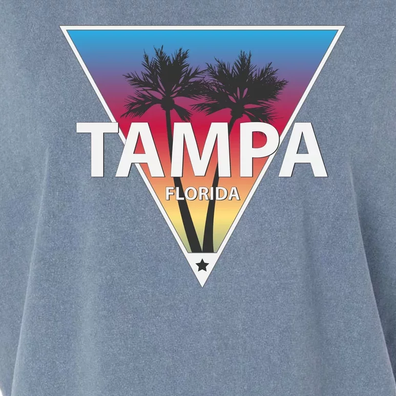 Tampa Florida Garment-Dyed Women's Muscle Tee