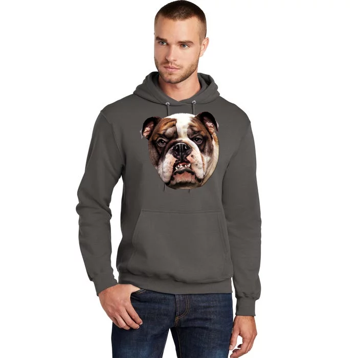 Tan Bulldog Tall Hoodie