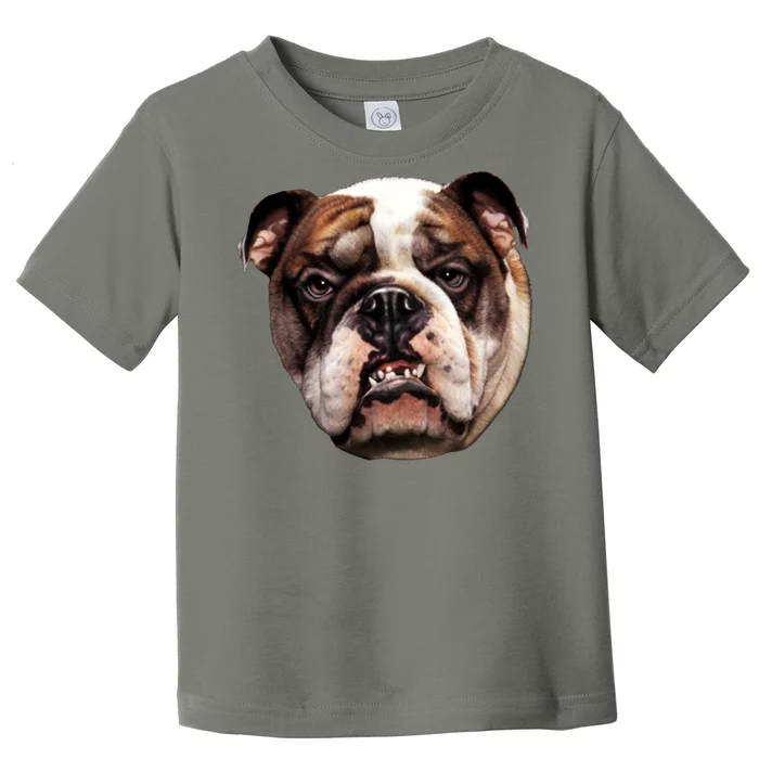 Tan Bulldog Toddler T-Shirt