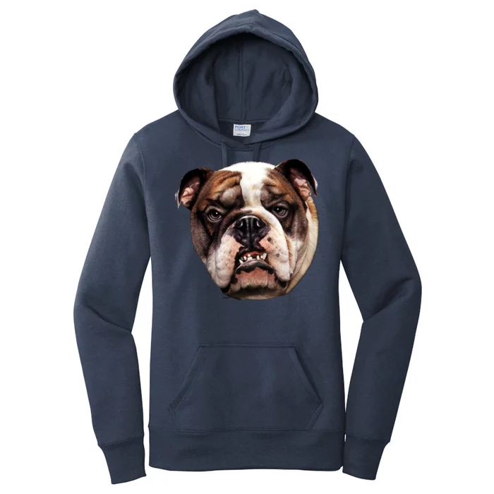 Tan Bulldog Women's Pullover Hoodie