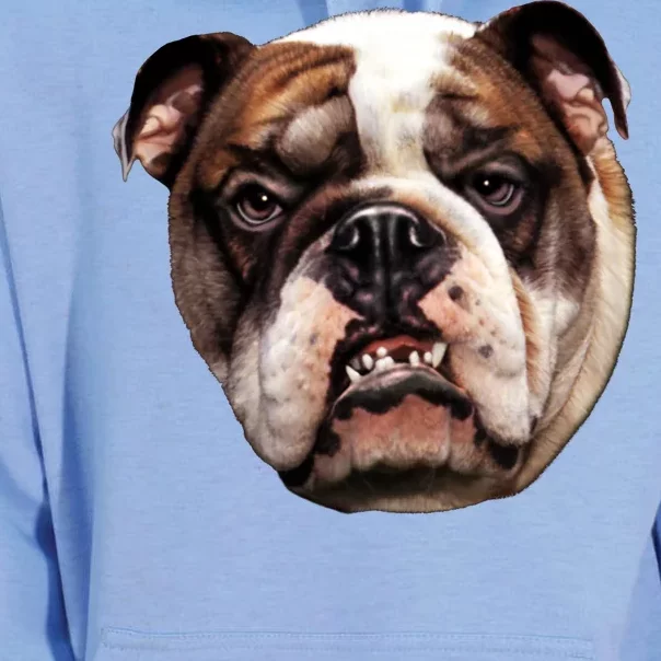 Tan Bulldog Unisex Surf Hoodie