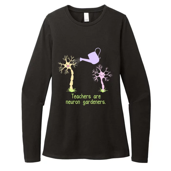 Teachers Are Neuron Gardeners Womens CVC Long Sleeve Shirt