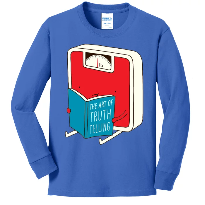 The Art Of Truth Telling Gift Kids Long Sleeve Shirt