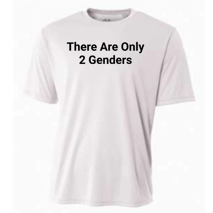 There Are Only 2 Genders Cooling Performance Crew T-Shirt