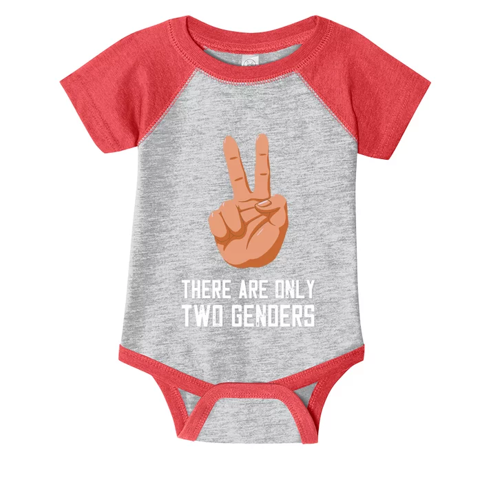 There Are Only Two Genders Infant Baby Jersey Bodysuit