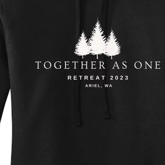 Together As One Retreat Final Women's Pullover Hoodie