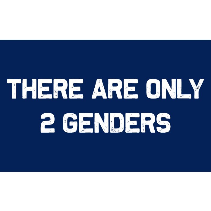 There Are Only 2 Genders Bumper Sticker