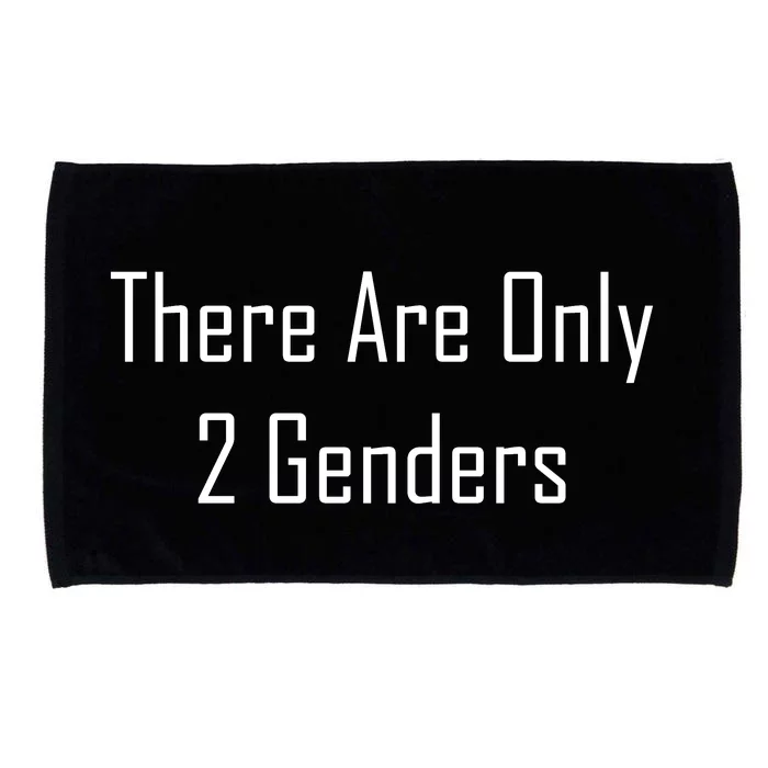 There Are Only 2 Genders Microfiber Hand Towel