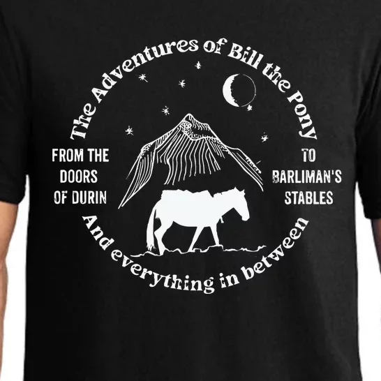 The Adventures Of Bill The Pony Funny Fantasy Novel Pajama Set