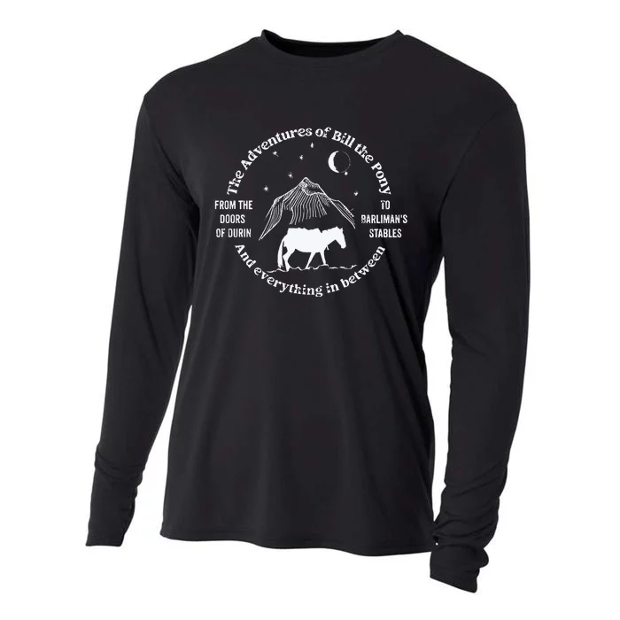 The Adventures Of Bill The Pony Funny Fantasy Novel Cooling Performance Long Sleeve Crew