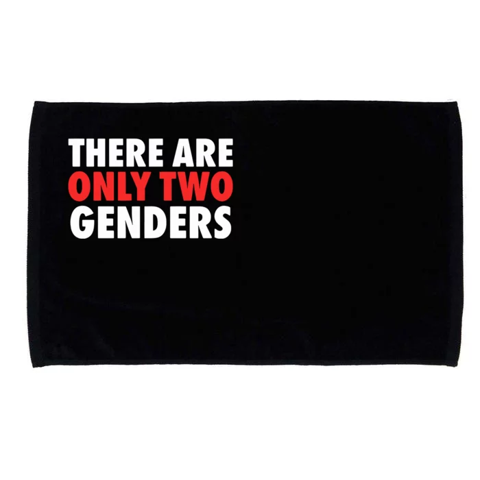 There Are Only Two Genders Microfiber Hand Towel