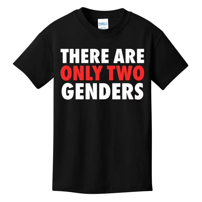 There Are Only Two Genders Kids T-Shirt