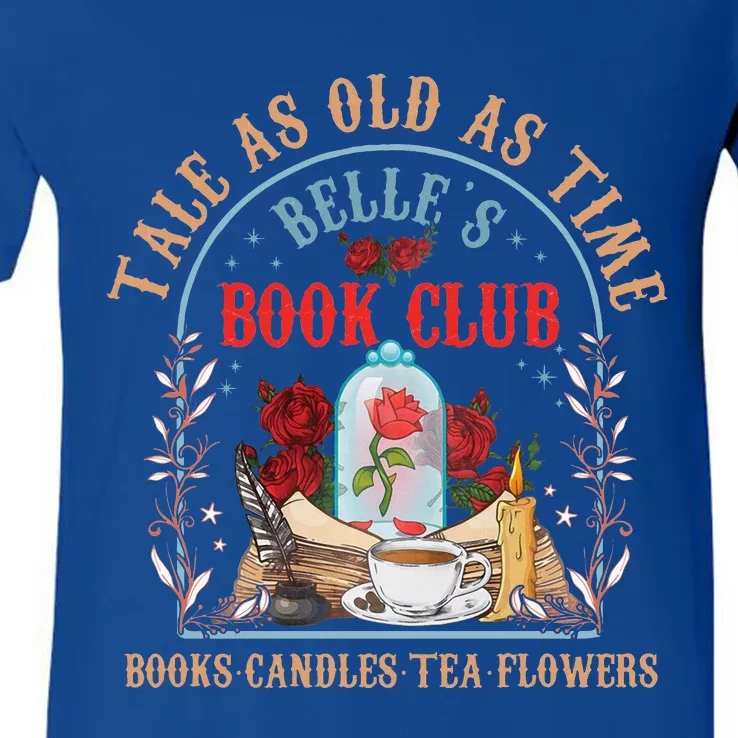 Tale As Old As Time BelleS Book Club V-Neck T-Shirt