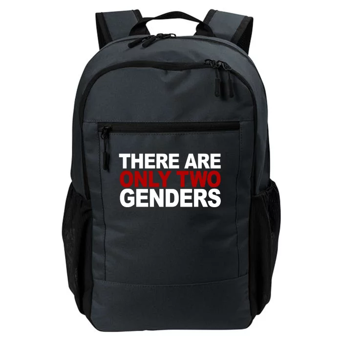 There Are Only Two Genders Daily Commute Backpack