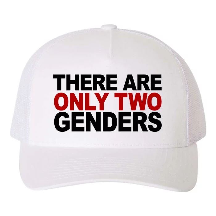 There Are Only Two Genders Yupoong Adult 5-Panel Trucker Hat