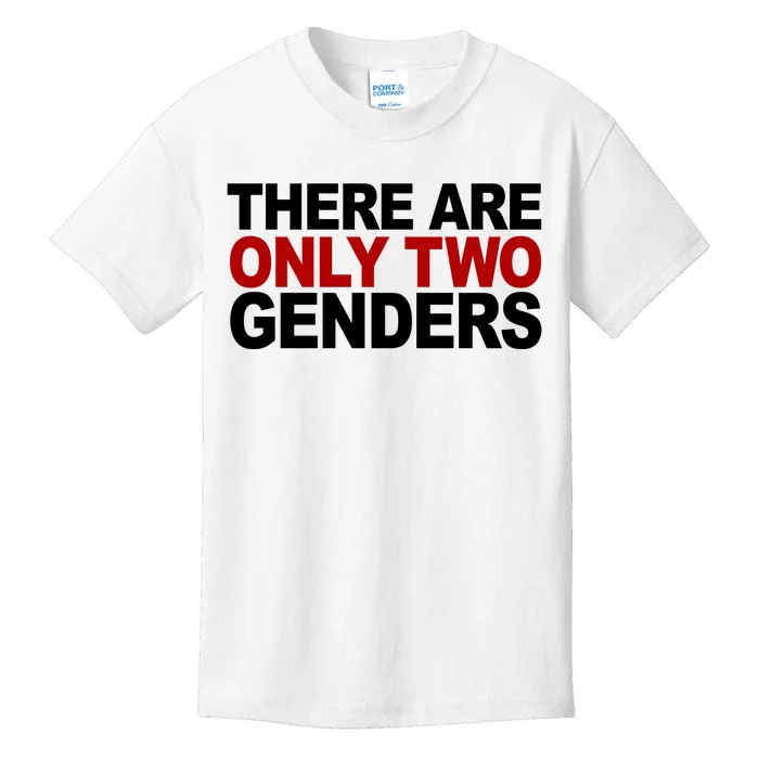 There Are Only Two Genders Kids T-Shirt